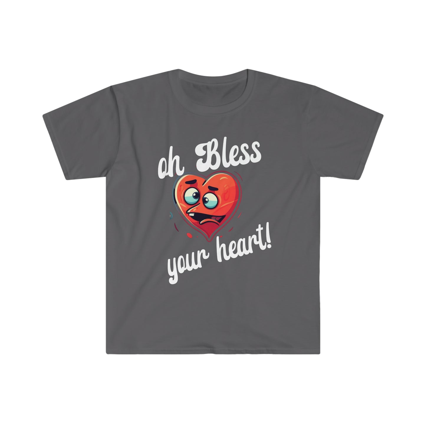 Oh bless your heart novelty t-shirt. sarcastic funny shirt, humorous gift for everyone.