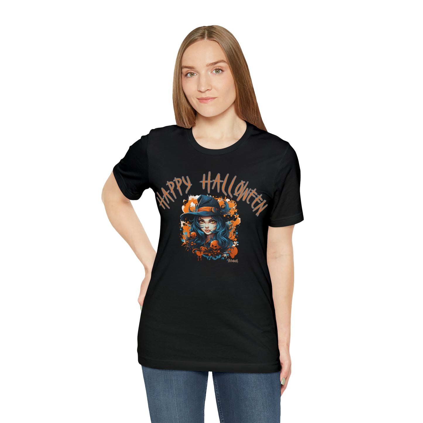 Happy Halloween spirited festive t-shirt. perfect gift for holiday lover.