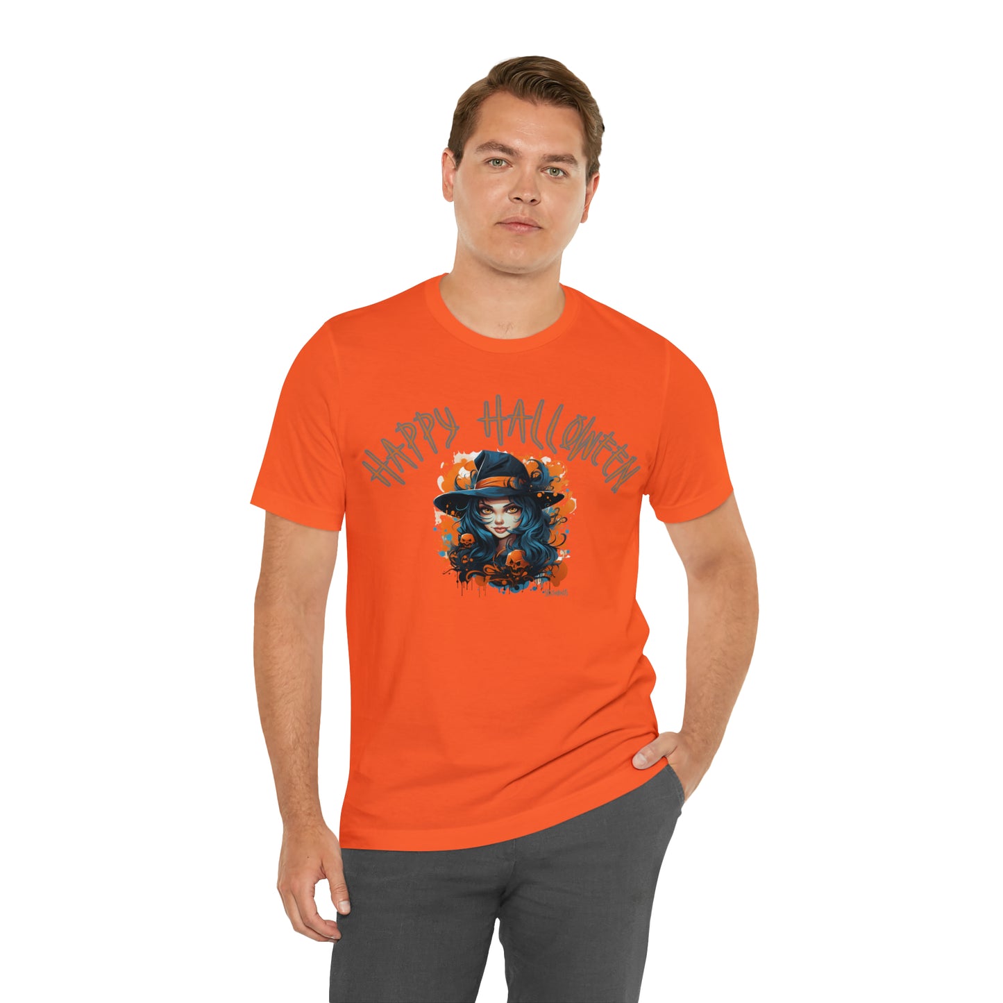 Happy Halloween spirited festive t-shirt. perfect gift for holiday lover.