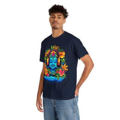 Buddah music island tshirt, Tiki Steez shirt