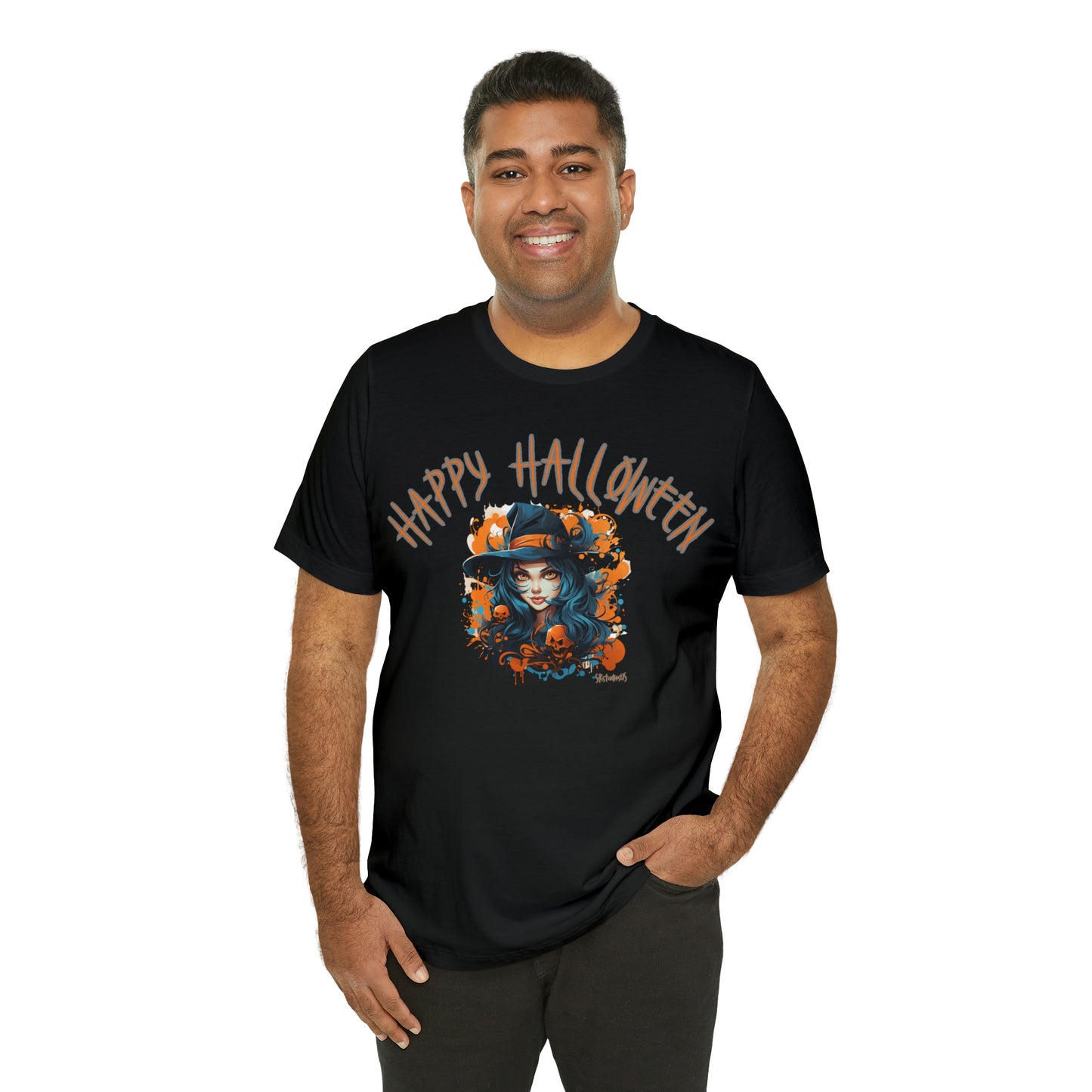 Happy Halloween spirited festive t-shirt. perfect gift for holiday lover.