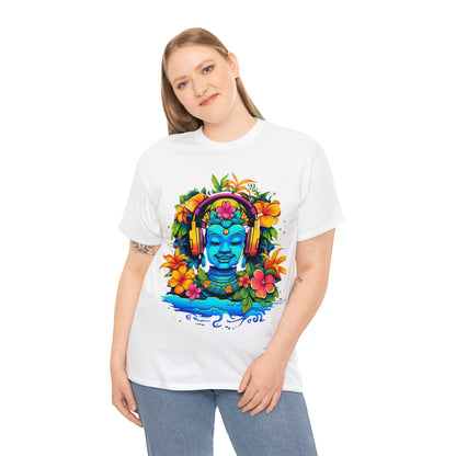 Buddah music island tshirt, Tiki Steez shirt