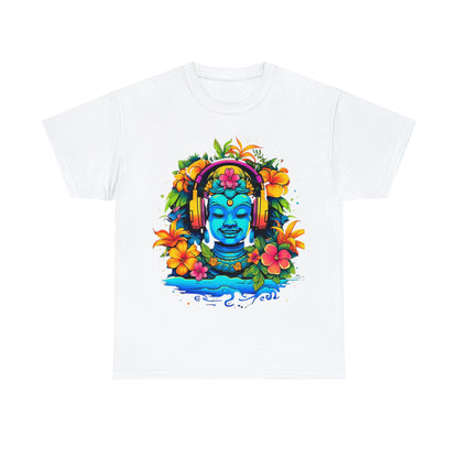 Buddah music island tshirt, Tiki Steez shirt