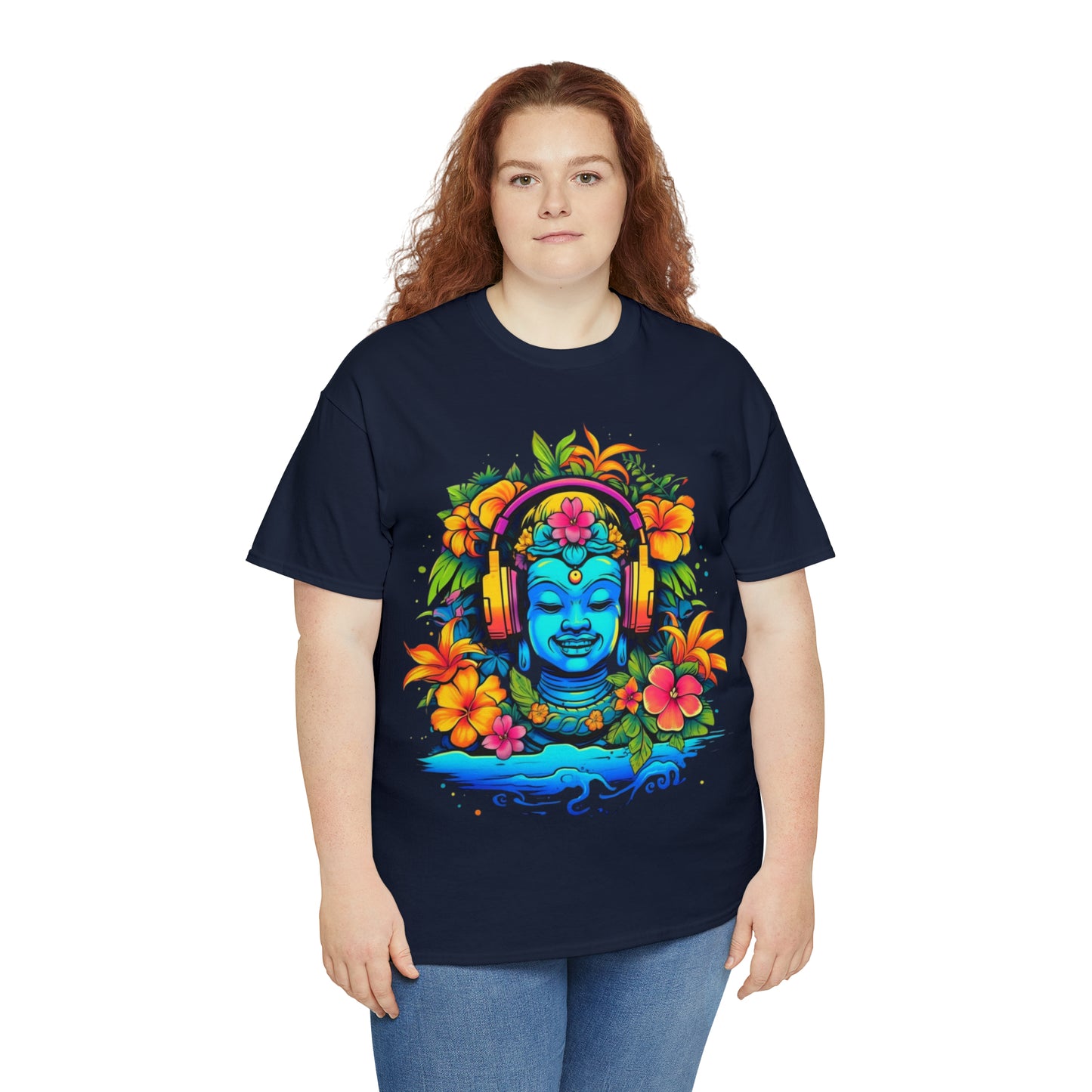 Buddah music island tshirt, Tiki Steez shirt