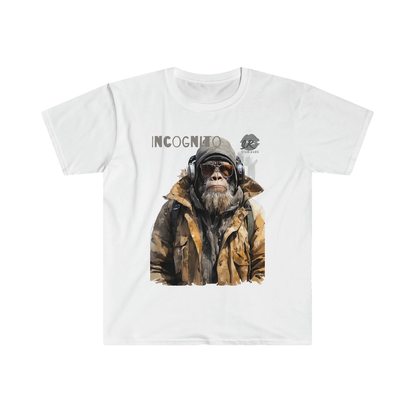 Bigfoot incognito humorous tshirt