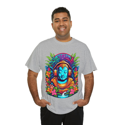 Budhist island shirt, Tiki Steez Buddha chill tshirt,