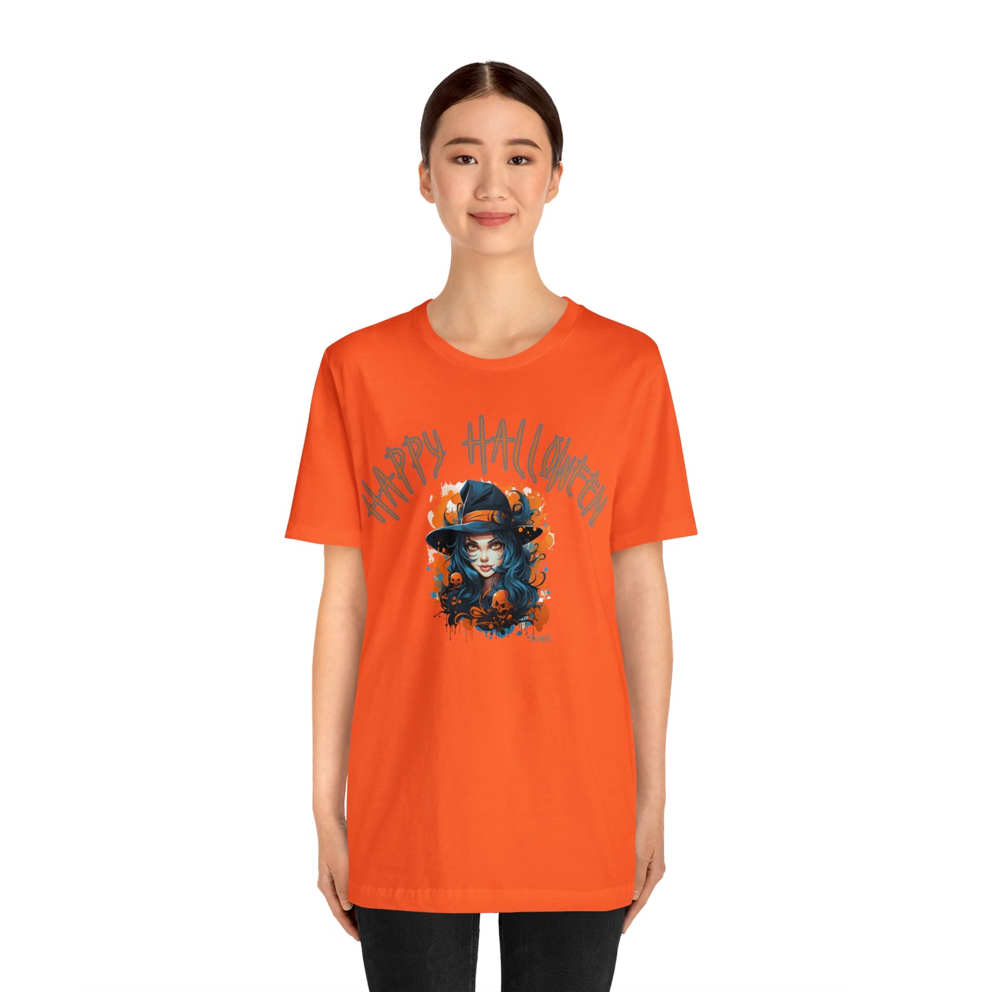 Happy Halloween spirited festive t-shirt. perfect gift for holiday lover.