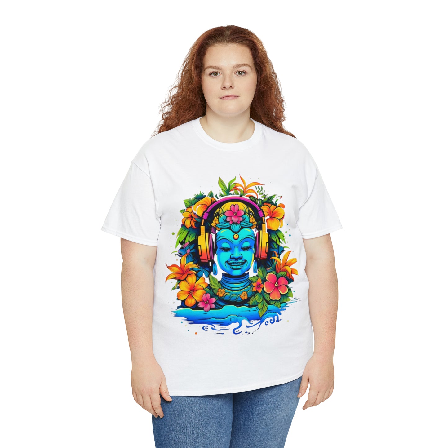 Buddah music island tshirt, Tiki Steez shirt