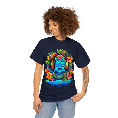 Buddah music island tshirt, Tiki Steez shirt