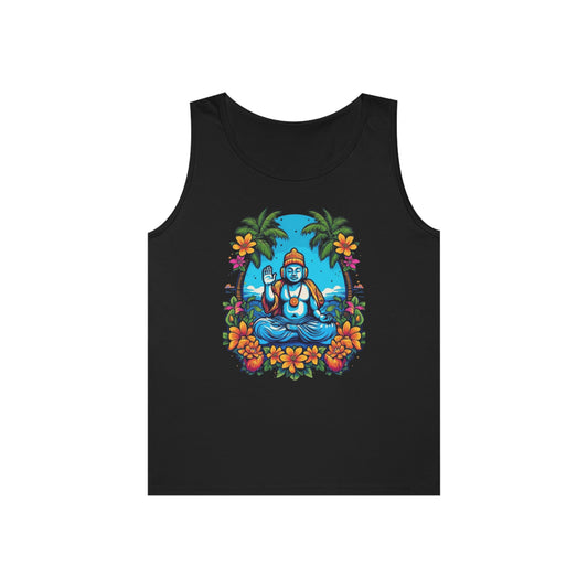 Island Buddah Zen Tank Top, Tiki Steez srstudiosus