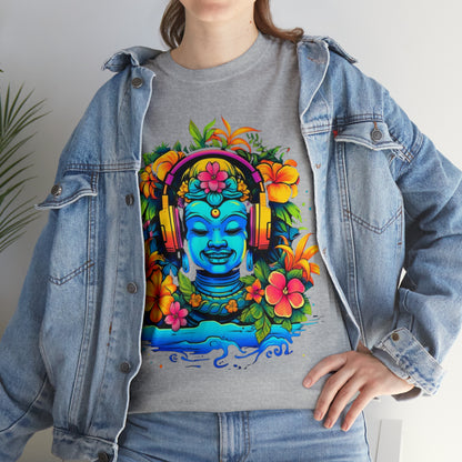 Buddah music island tshirt, Tiki Steez shirt