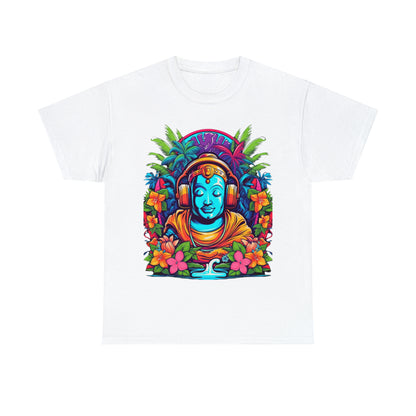 Budhist island shirt, Tiki Steez Buddha chill tshirt,