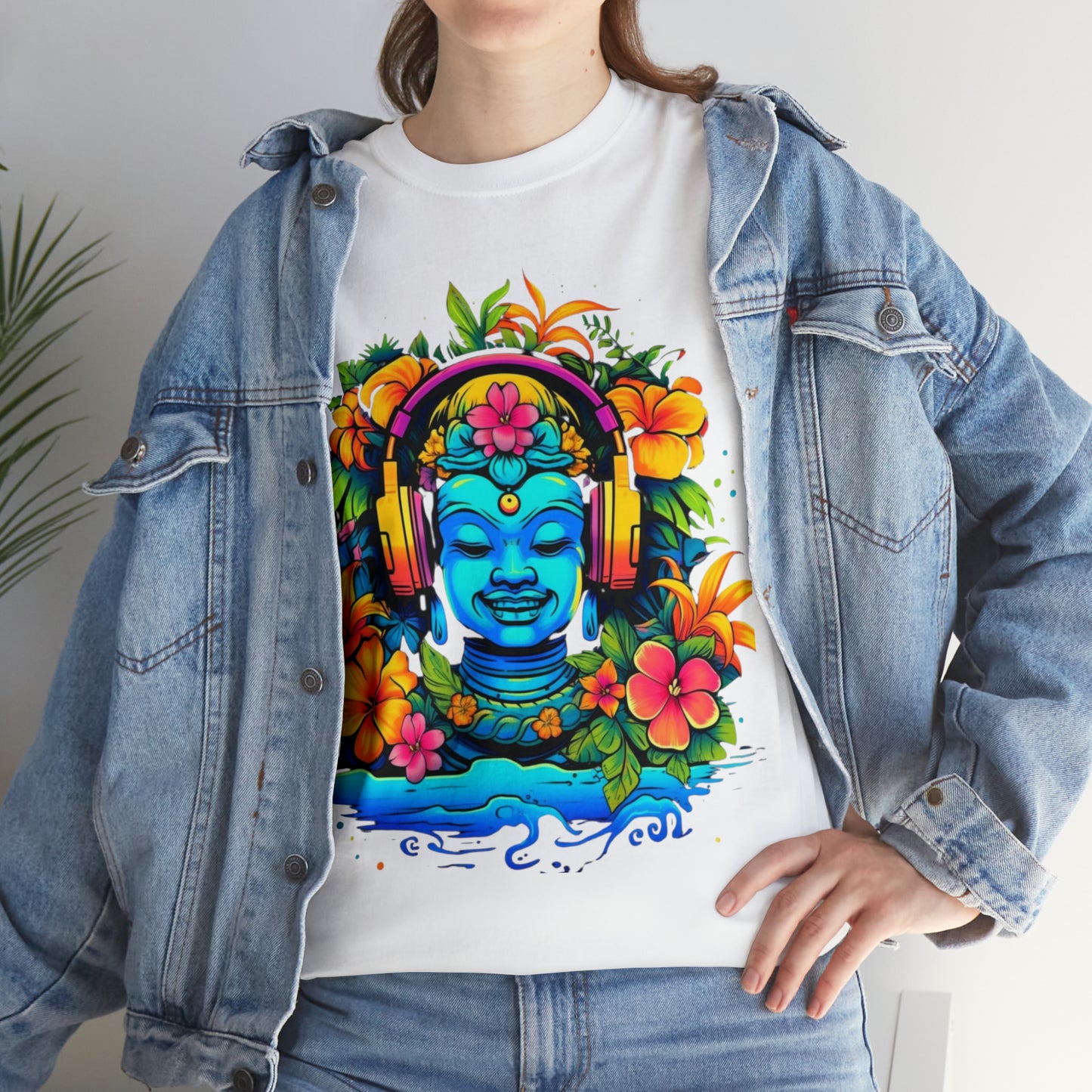 Buddah music island tshirt, Tiki Steez shirt