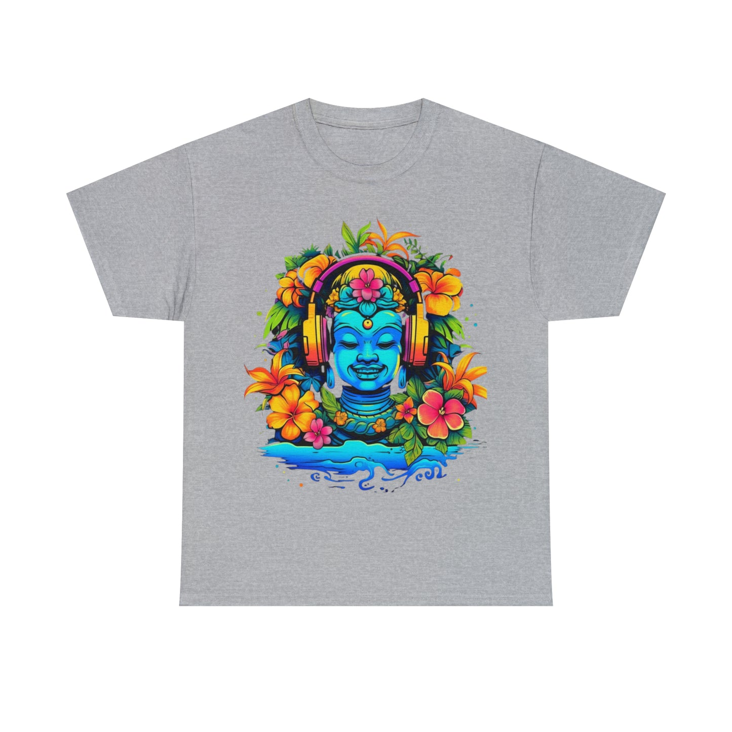 Buddah music island tshirt, Tiki Steez shirt