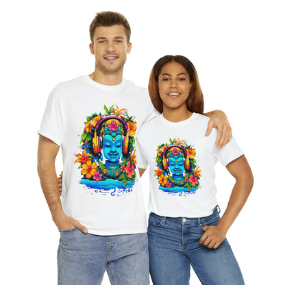 Buddah music island tshirt, Tiki Steez shirt