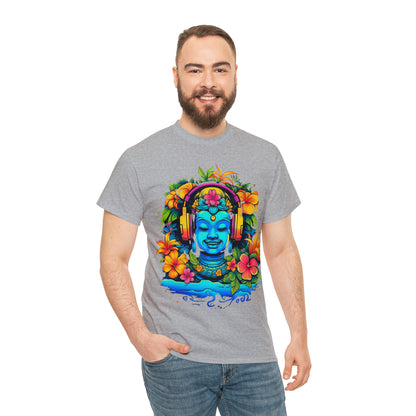 Buddah music island tshirt, Tiki Steez shirt