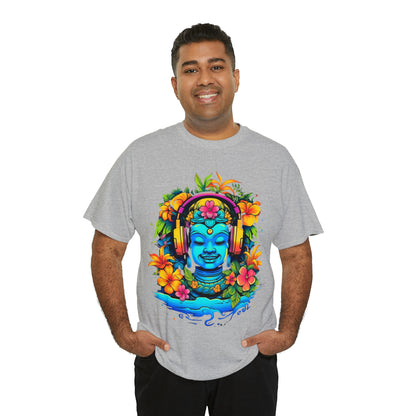 Buddah music island tshirt, Tiki Steez shirt