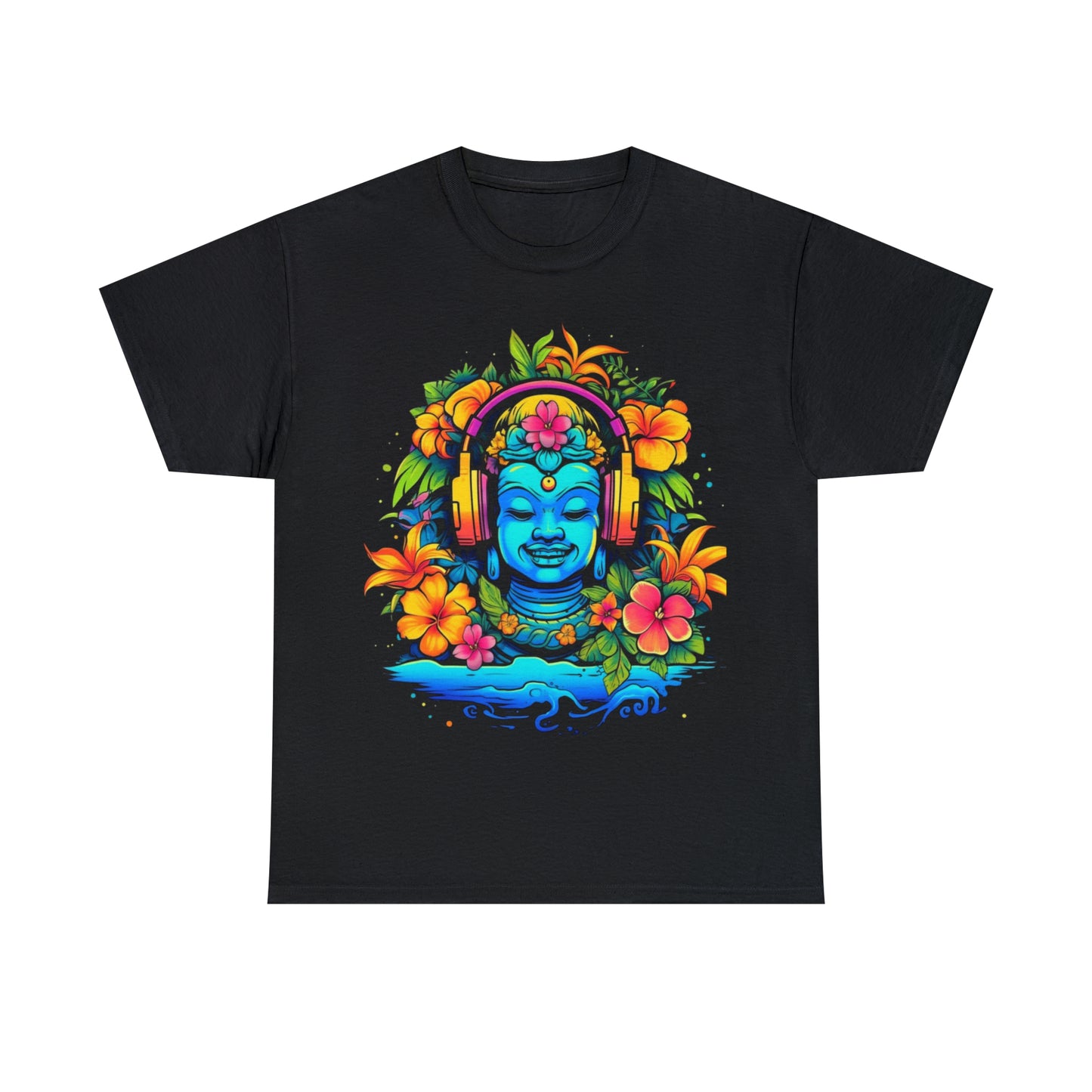 Buddah music island tshirt, Tiki Steez shirt