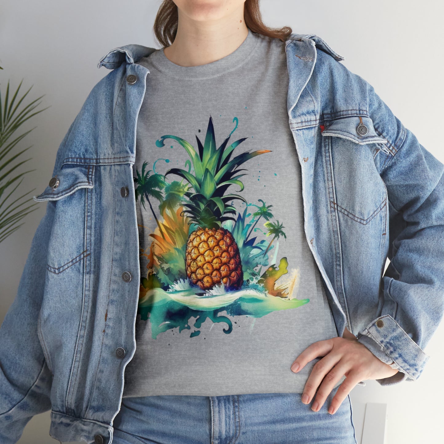 tropical pineapple explosion t shirt