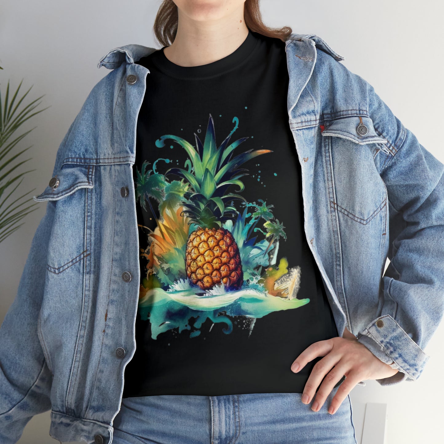 tropical pineapple explosion t shirt