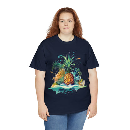 tropical pineapple explosion t shirt