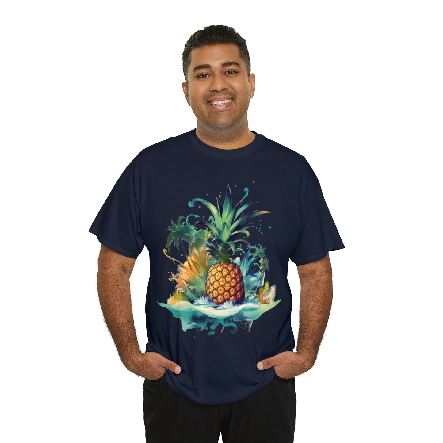 tropical pineapple explosion t shirt