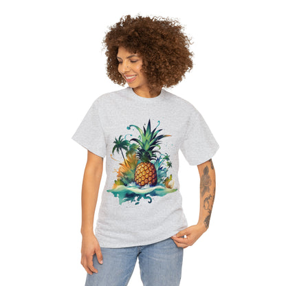 tropical pineapple explosion t shirt