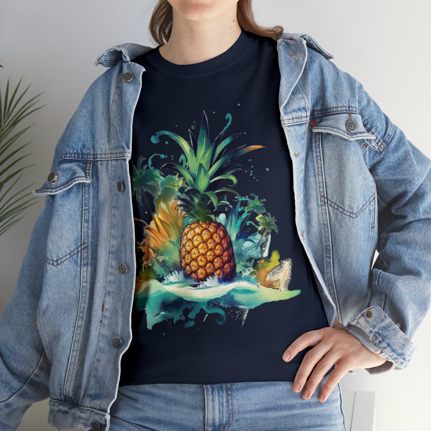 tropical pineapple explosion t shirt