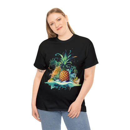 tropical pineapple explosion t shirt