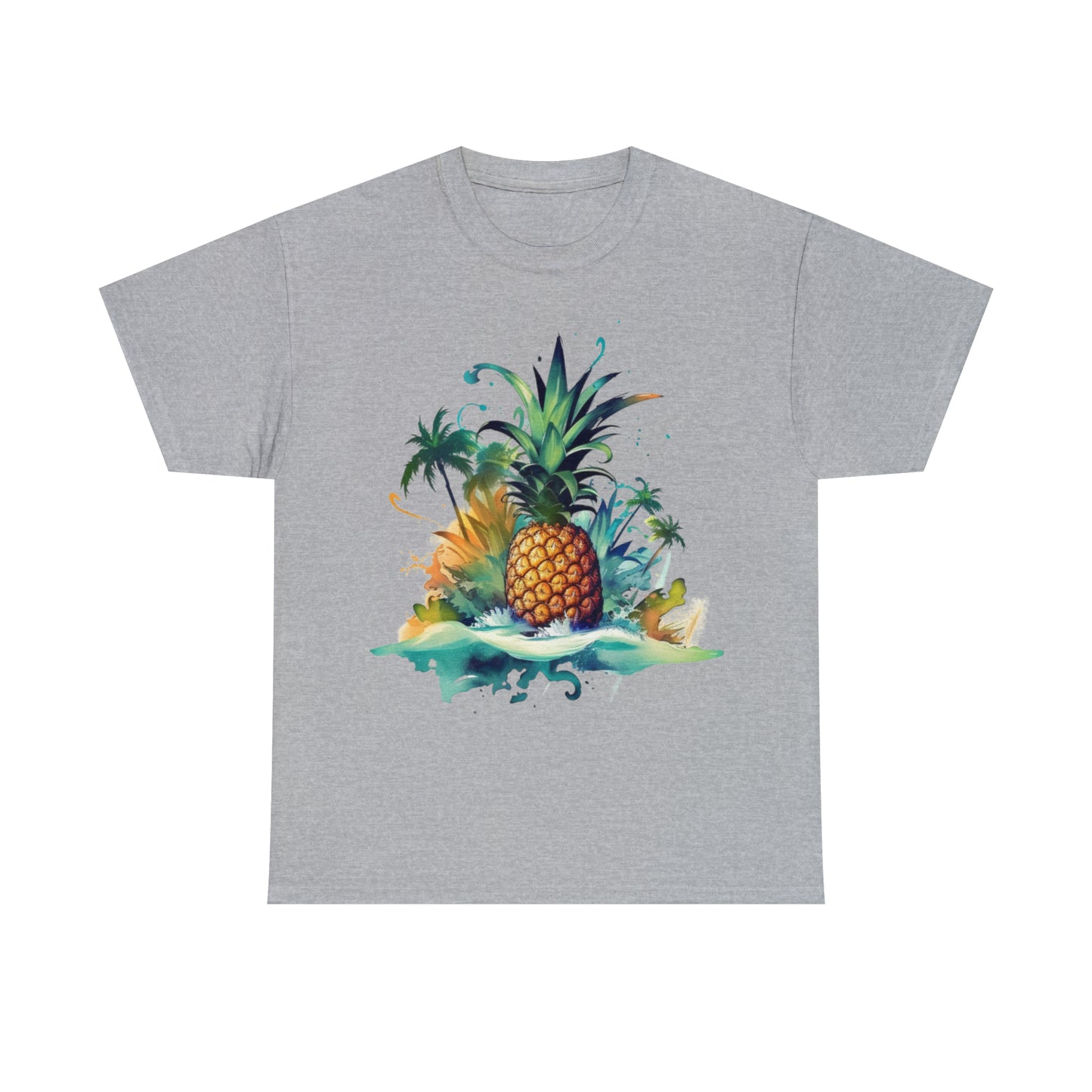 tropical pineapple explosion t shirt