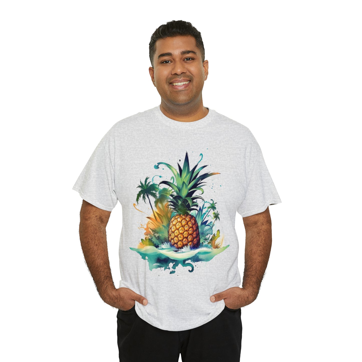 tropical pineapple explosion t shirt