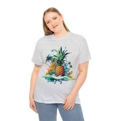 tropical pineapple explosion t shirt