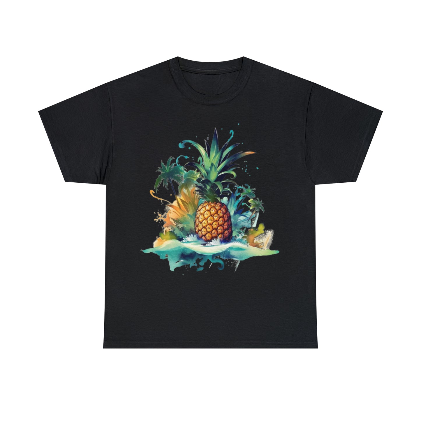 tropical pineapple explosion t shirt