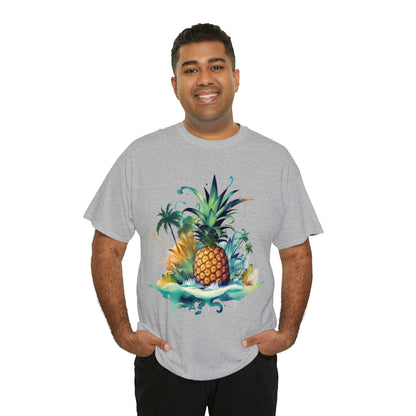 tropical pineapple explosion t shirt