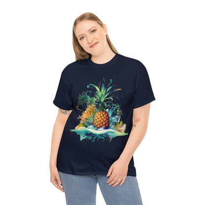 tropical pineapple explosion t shirt