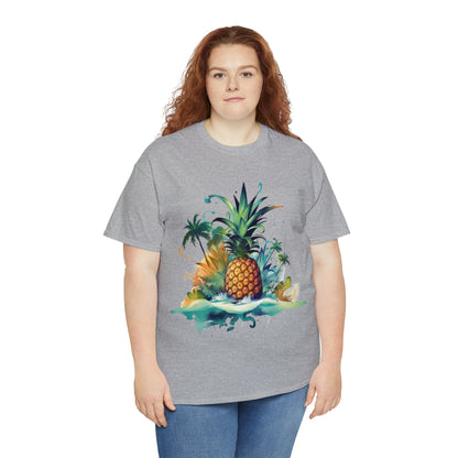 tropical pineapple explosion t shirt